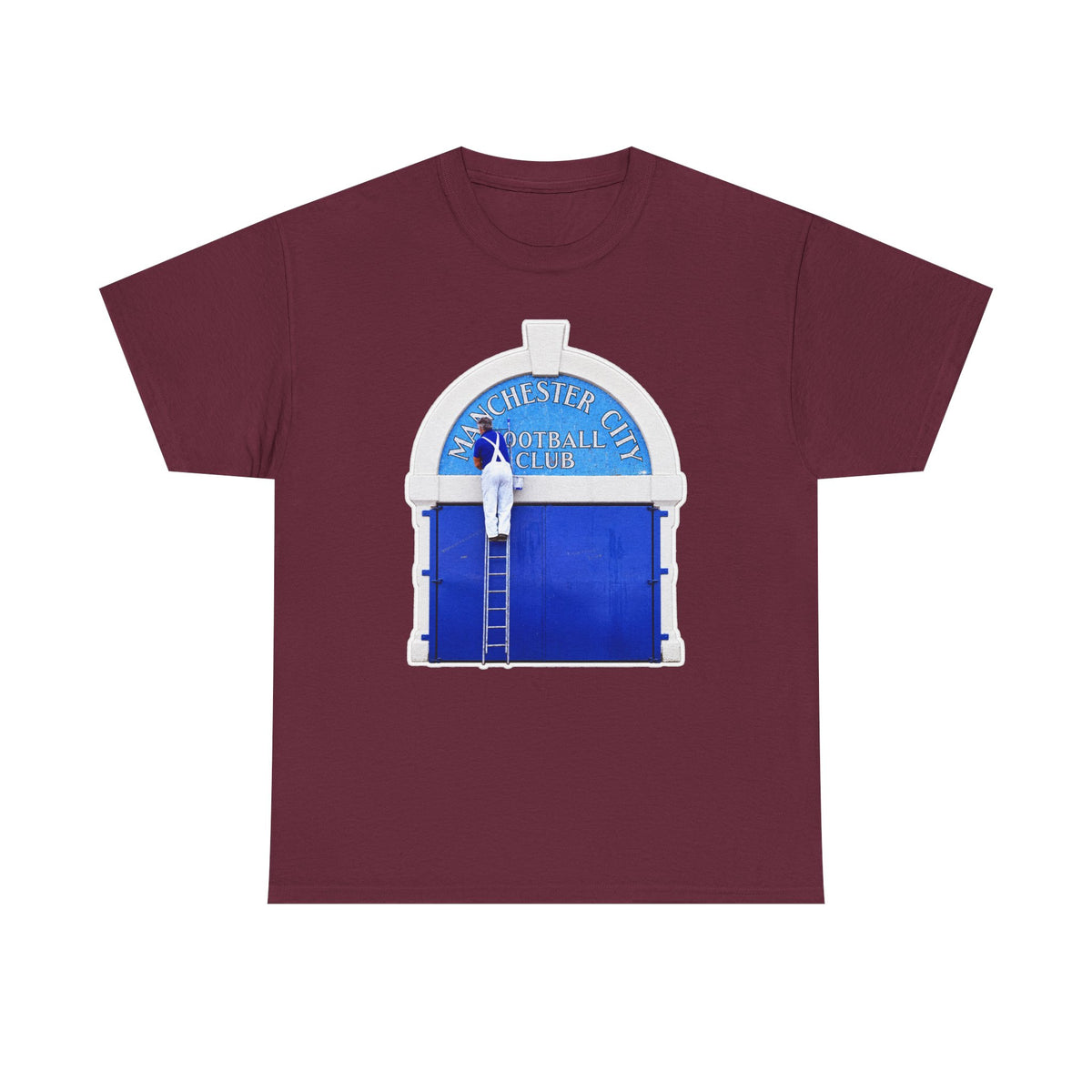 Manchester City Maine Road Inspired Cotton T-Shirt