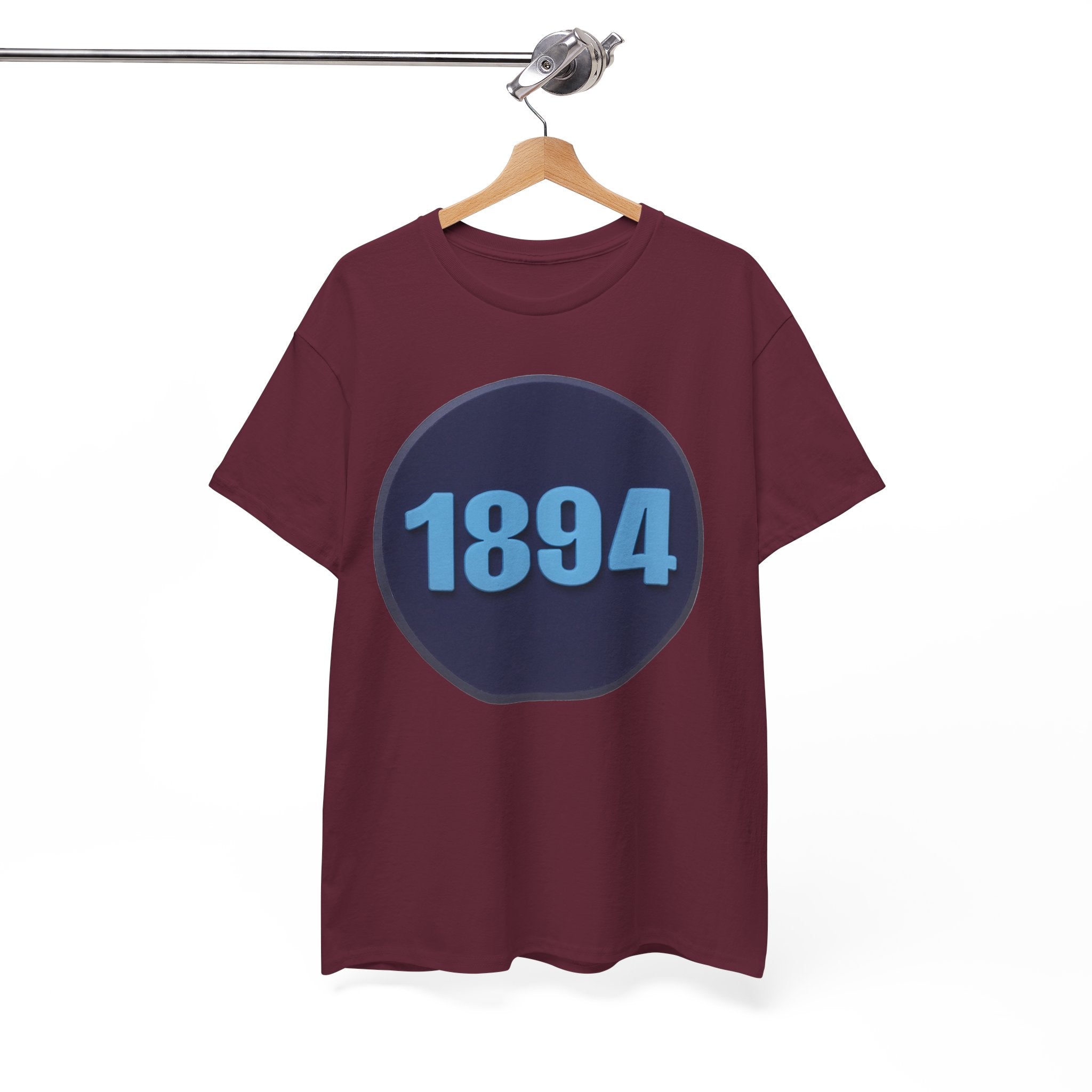 1894 Manchester City Circle Graphic Tee — Vintage Year Anniversary T-Shirt