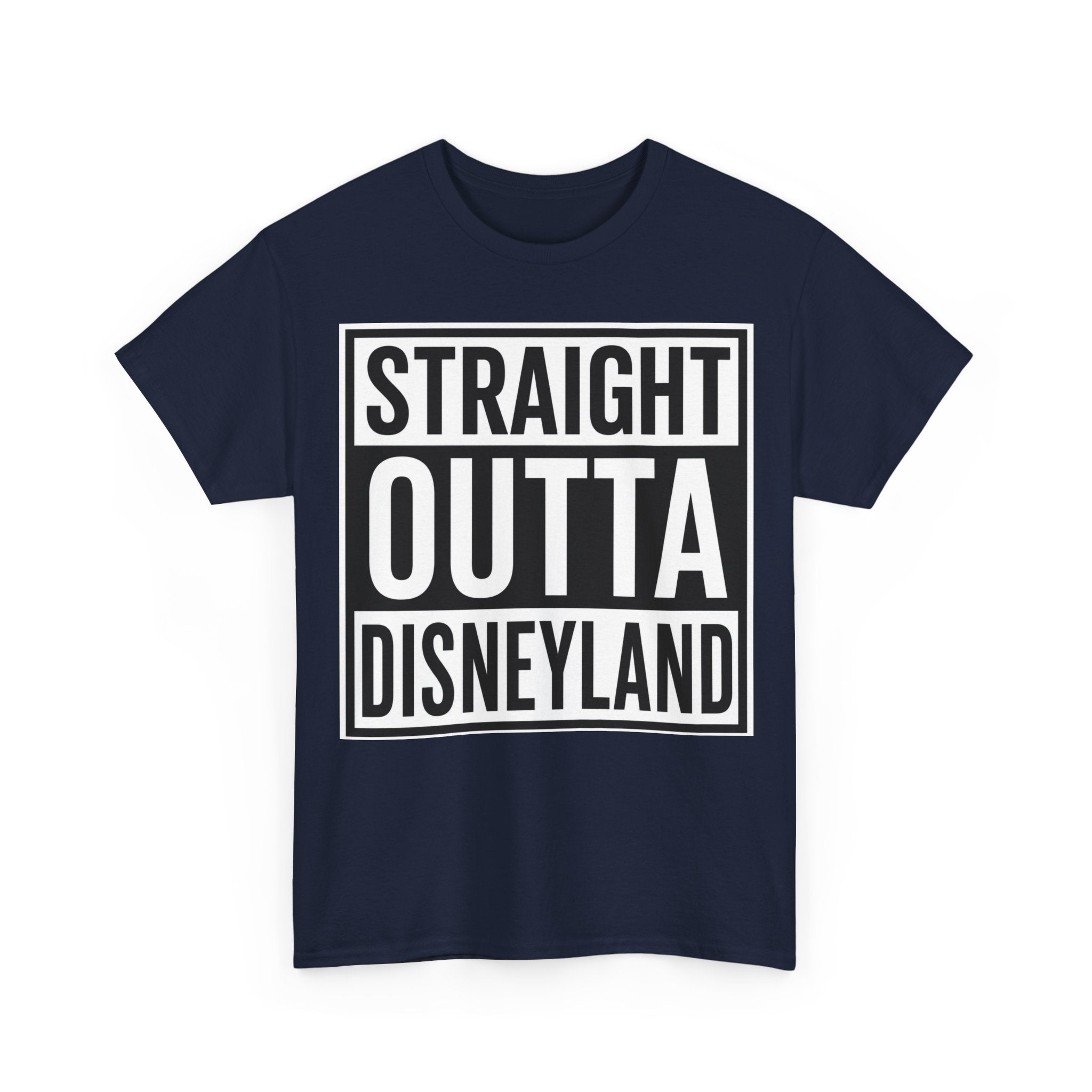 Straight Outta Disneyland T-Shirt — Funny Theme Park Vacation Shirt