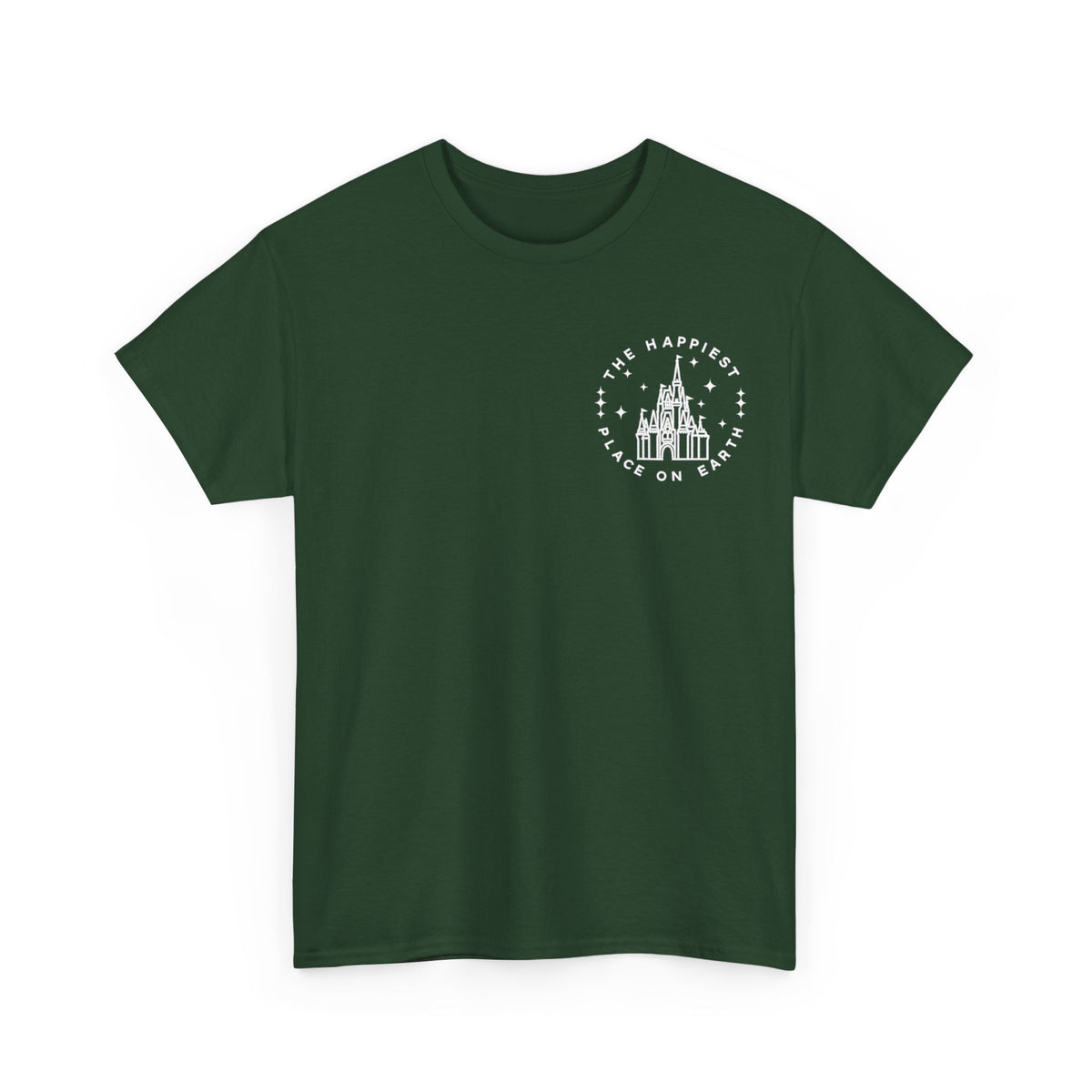 Castle Graphic Tee — "The Happiest Place on Earth" Theme Park T‑Shirt