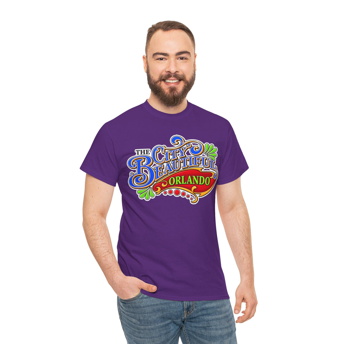 The City Beautiful Orlando Graphic Cotton Tee