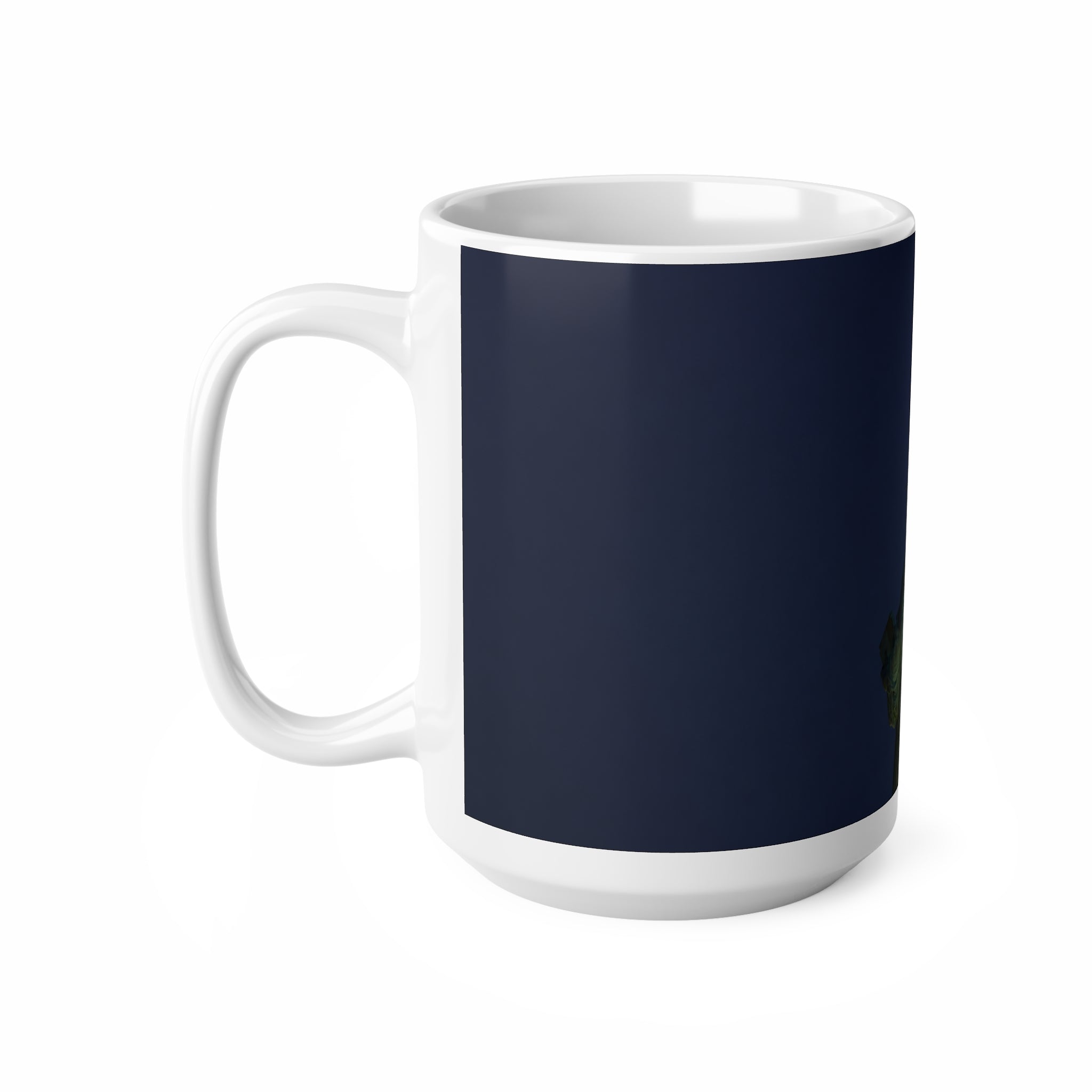 Statue of Liberty Moon Ceramic Coffee Mug — Statue of Liberty Night Skyline 11oz & 15oz