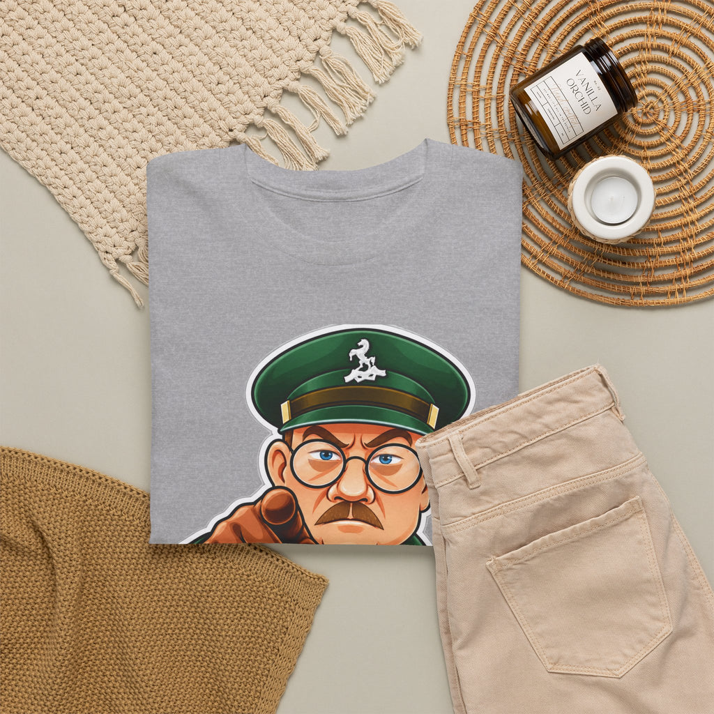 Don’t Tell Him Pike T-Shirt — Vintage Military Sergeant Pointing Graphic Tee