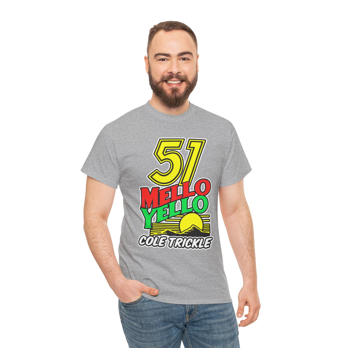 Days of Thunder Mello Yello '51' Graphic Tee — Cole Trickle Racing Shirt