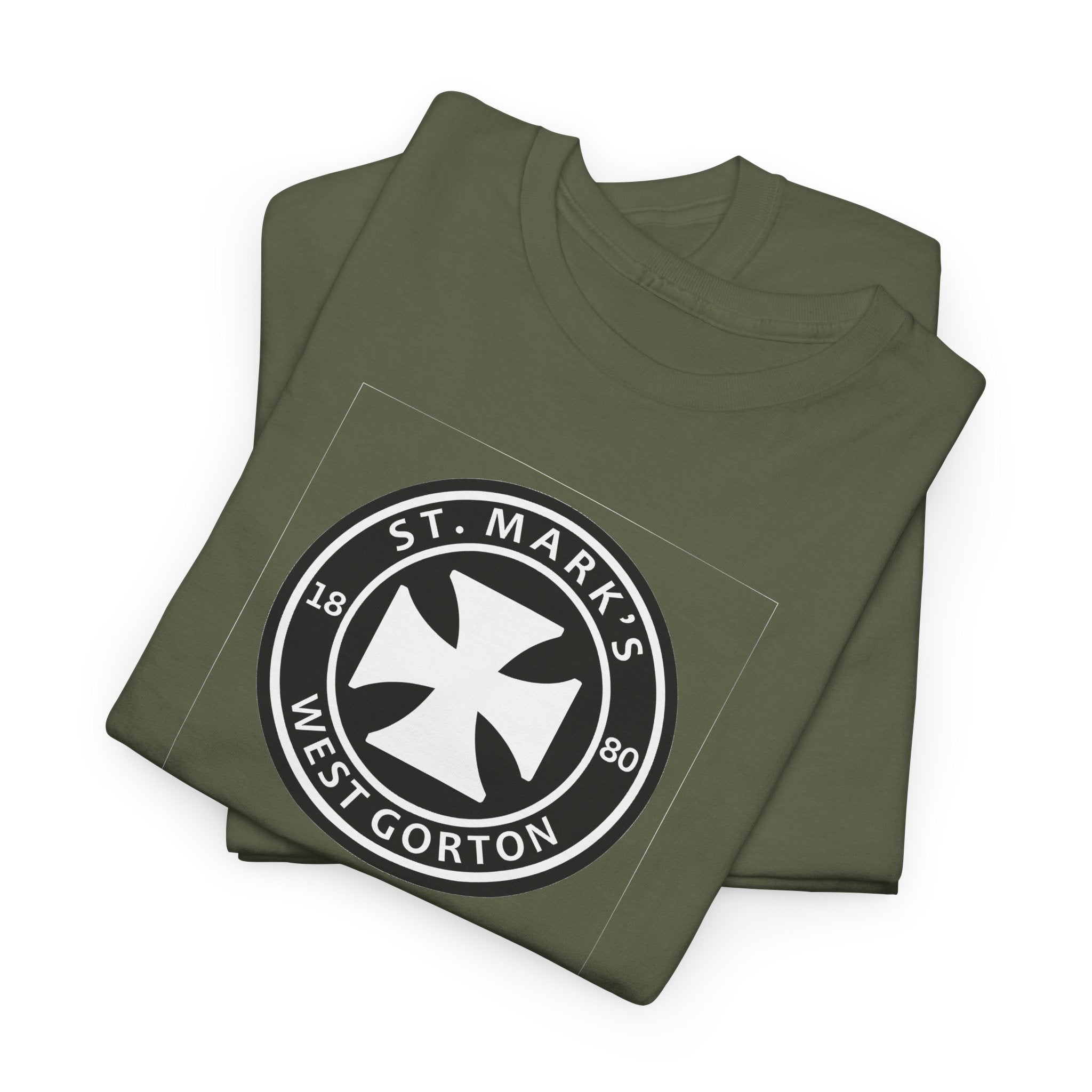 St. Marks West Gorton Cross Logo Tee