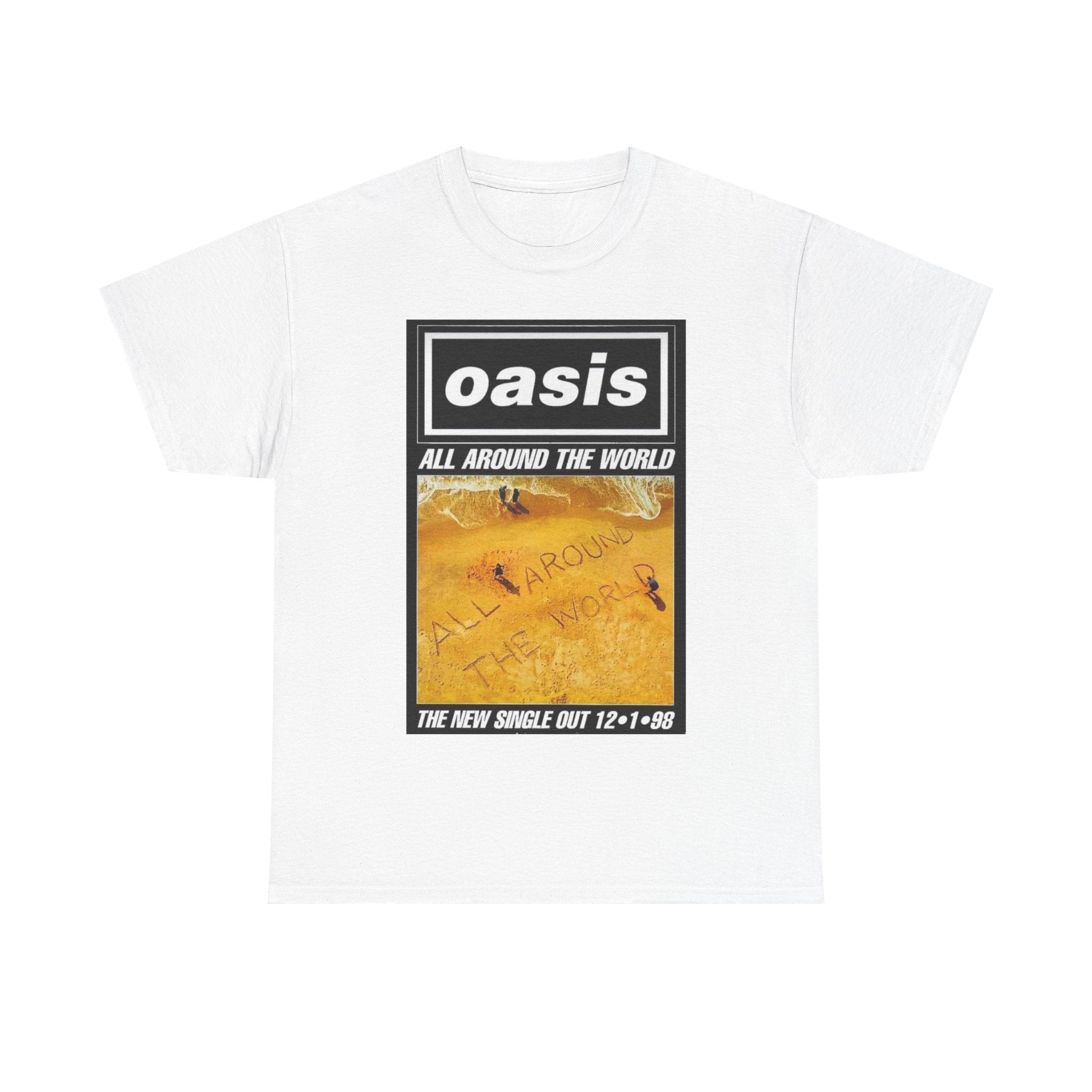 Oasis "All Around the World" Band Tee