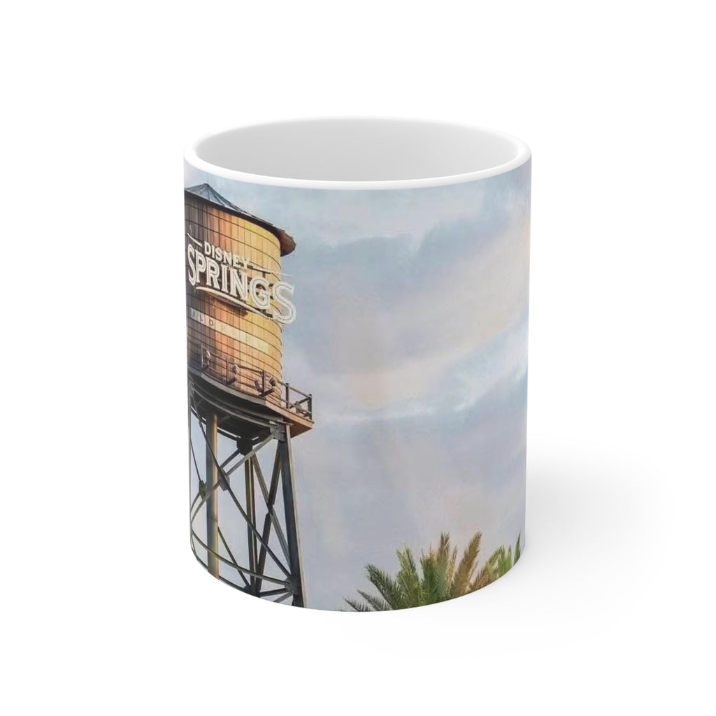 Disney Springs Water Tower Ceramic Coffee Mug — 11oz & 15oz