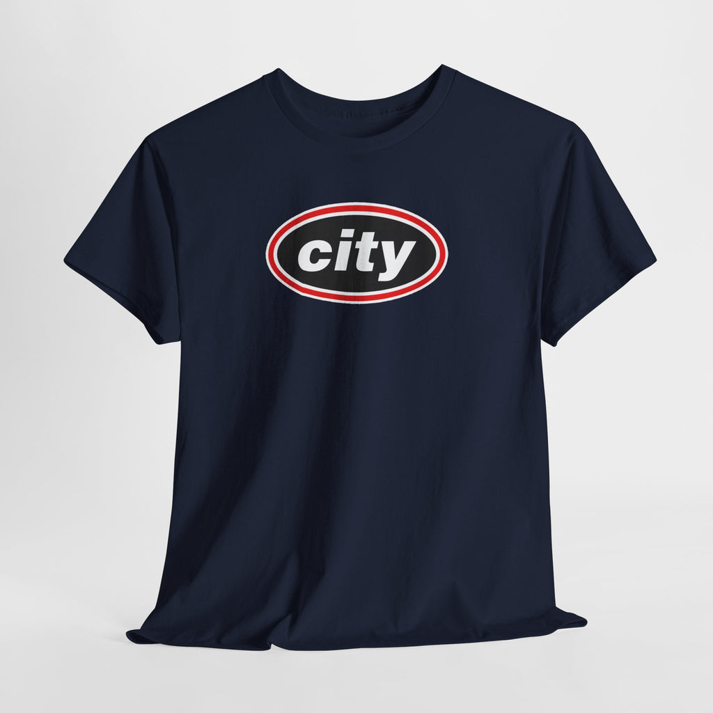 Manchester City Oasis Inspired Logo Cotton T-Shirt