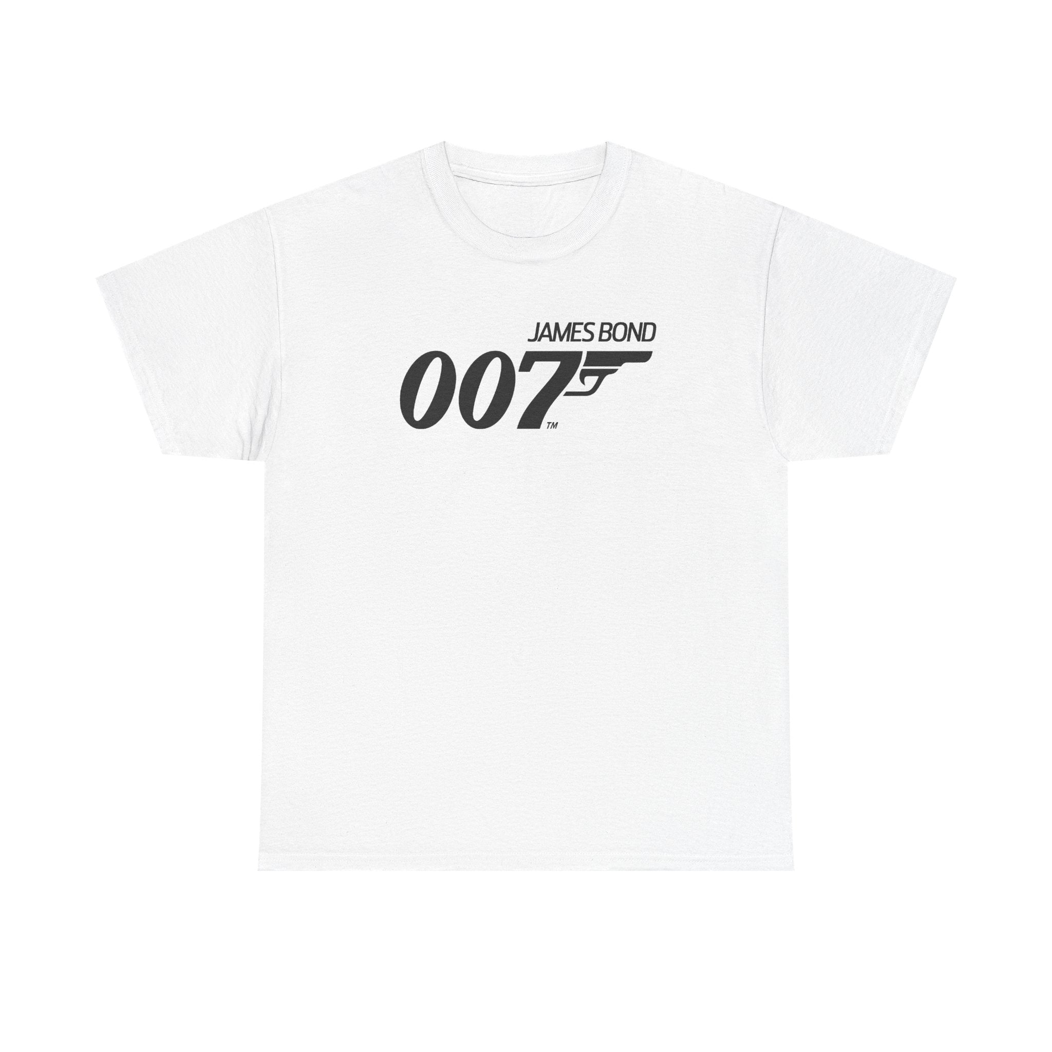 007 James Bond Logo T-Shirt — Classic Spy Movie Graphic Tee