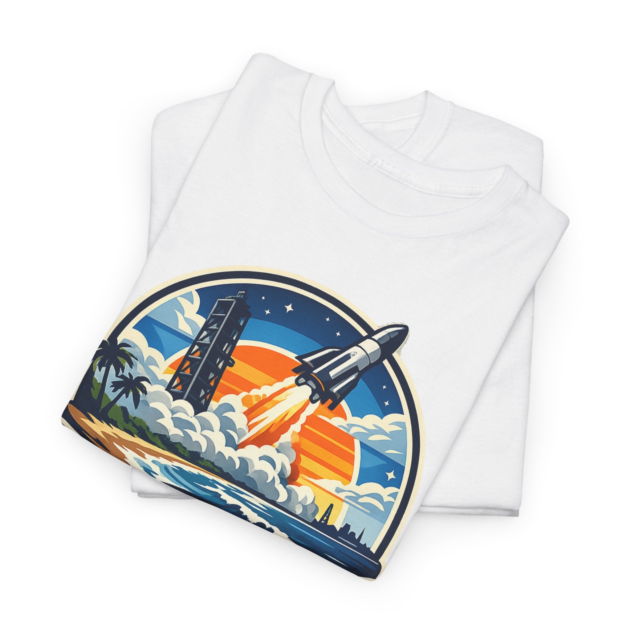 Cape Canaveral Rocket Launch T-Shirt