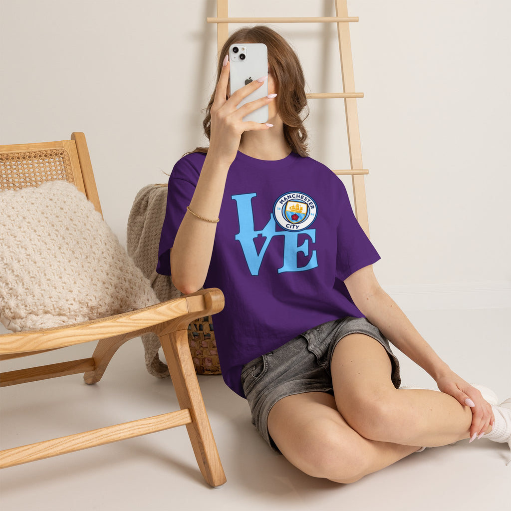 Manchester City LOVE Cotton T-Shirt
