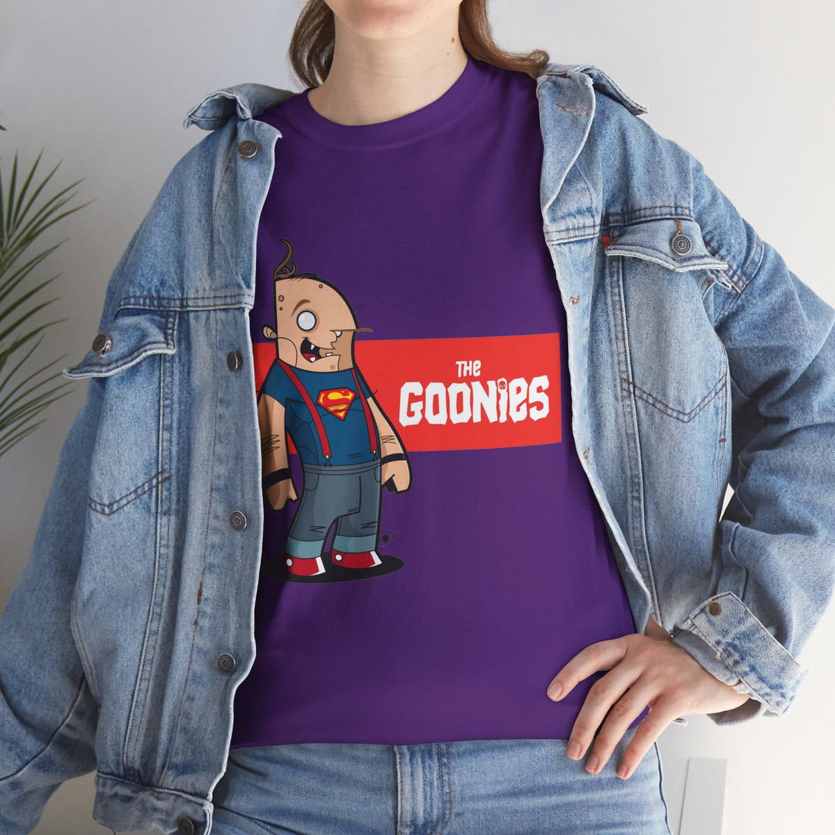 The Goonies Inspired Character Tee — Cartoon Sloth Graphic T‑Shirt