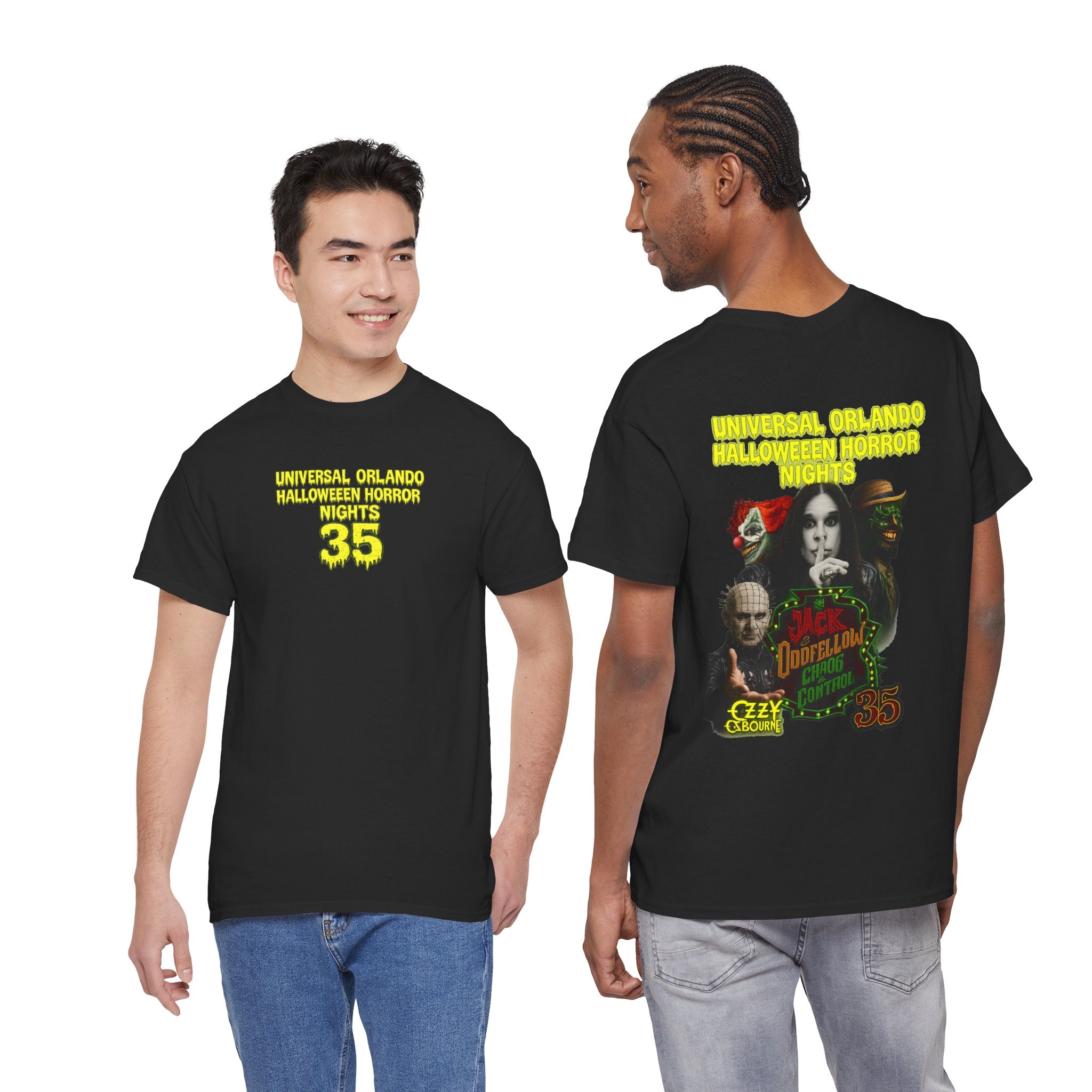 Halloween Horror Nights 35 T-Shirt — Universal Orlando Retro Horror Tee