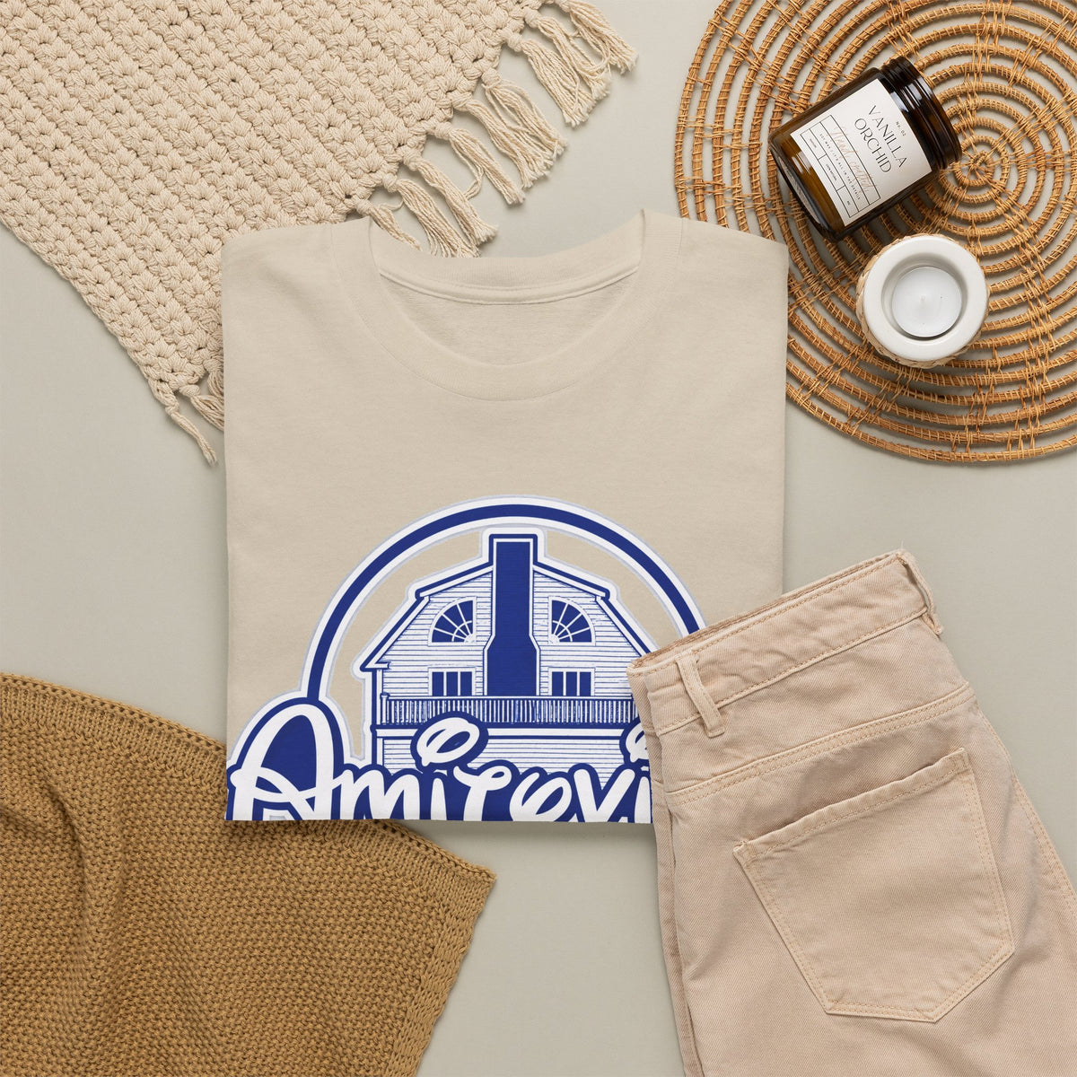 Amityville Horror Tee – "Amityville: The Scariest Place on Earth" Graphic Shirt