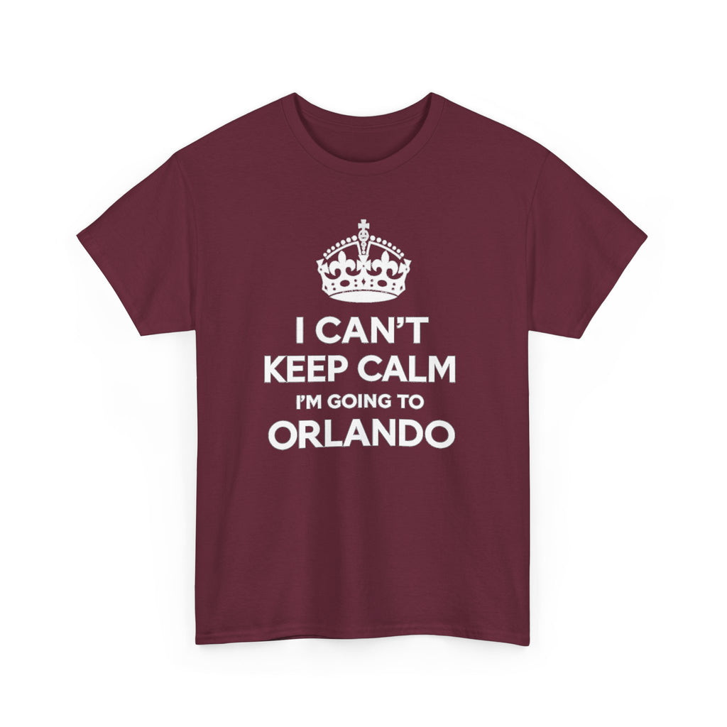 I Can't Keep Calm I'm Going to Orlando T-Shirt