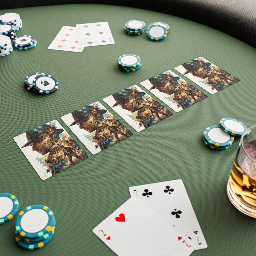 Indiana Jones Playing / Poker Cards