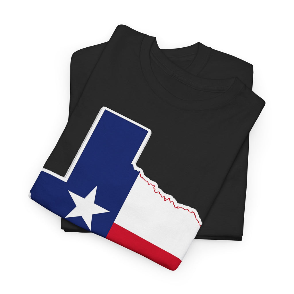 Texas Flag Outline T-Shirt — Lone Star State Pride Tee