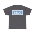 Manchester City 93:20 Tee — Minimal Retro Graphic T‑Shirt