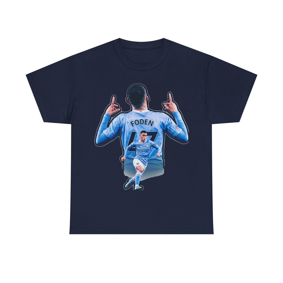 Phil Foden Soccer Fan T‑Shirt – Manchester City Jersey Graphic Tee