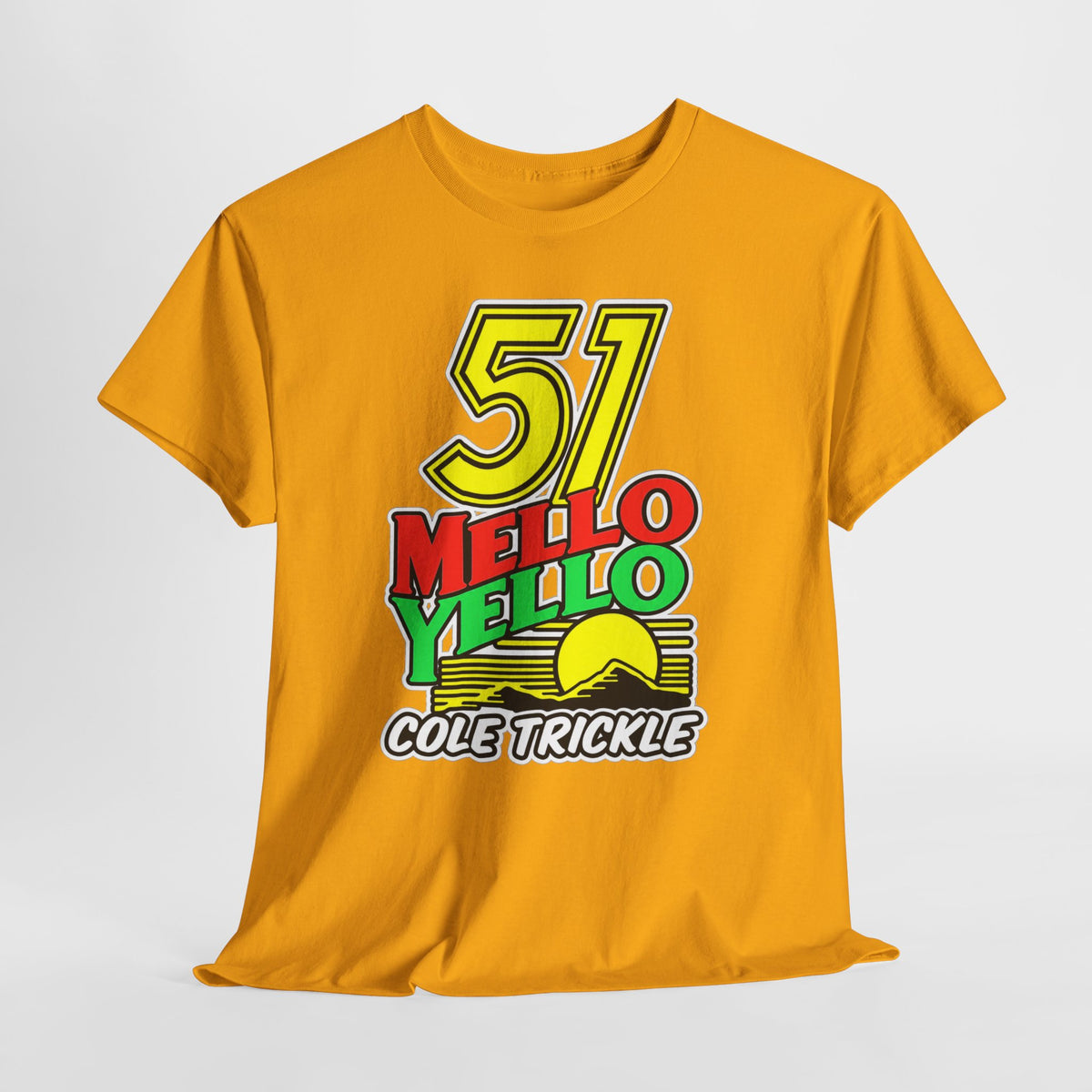 Days of Thunder Mello Yello '51' Graphic Tee — Cole Trickle Racing Shirt