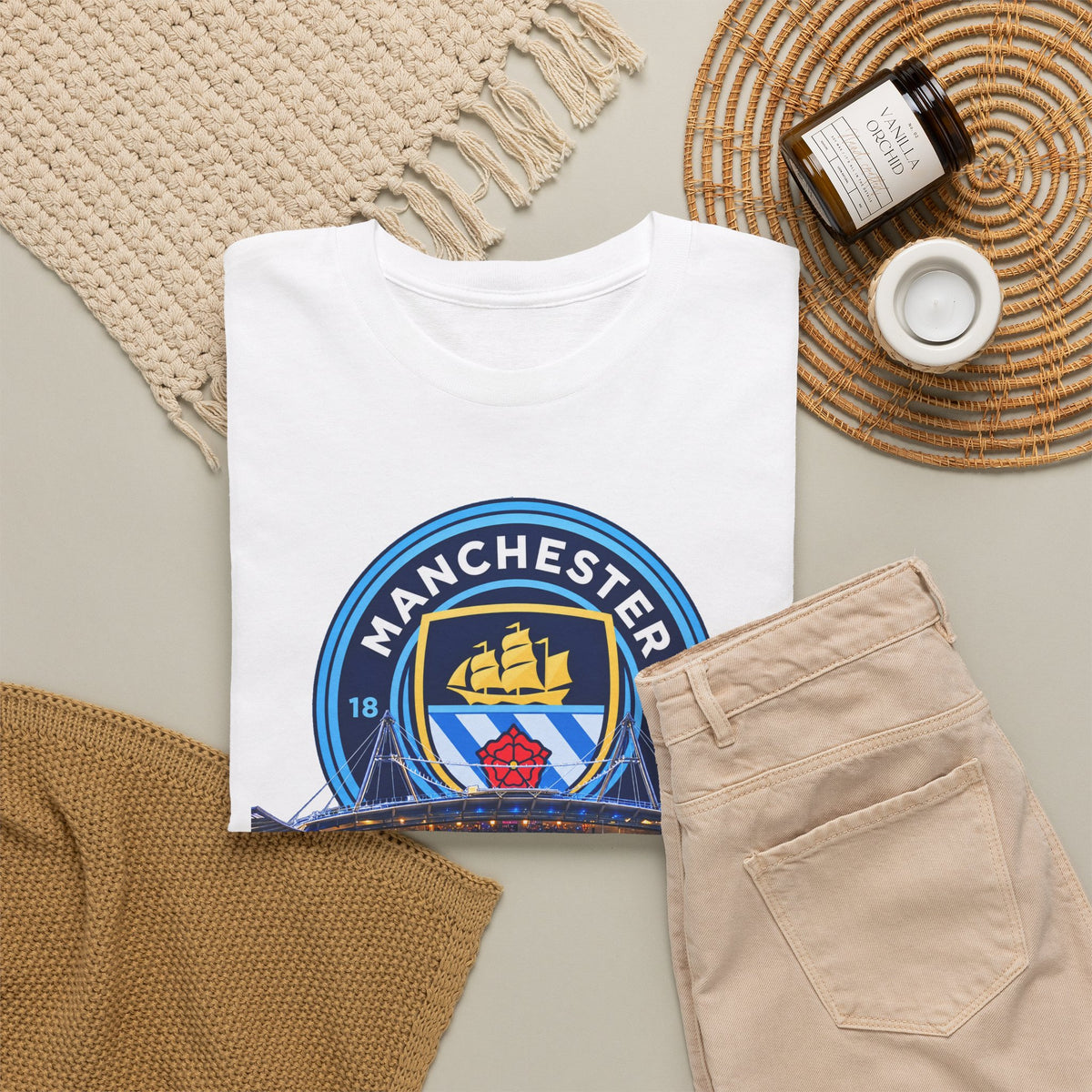 Manchester City CTID Unisex Heavy Cotton Tee