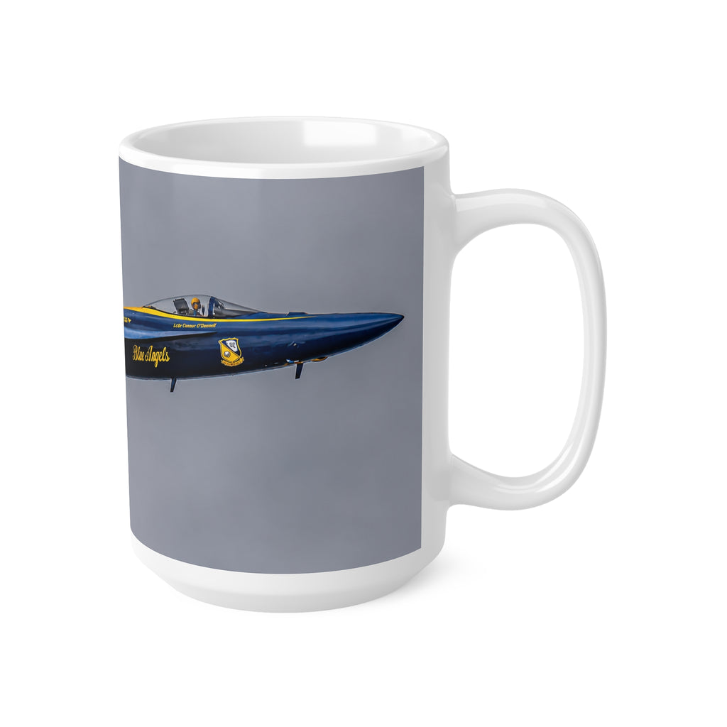 Blue Angels US Navy Jet Coffee Mug — Aviation Pilot Gift (11oz, 15oz)