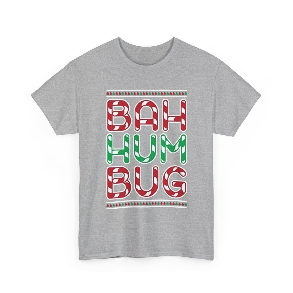 Bah Humbug Christmas Cotton T-Shirt
