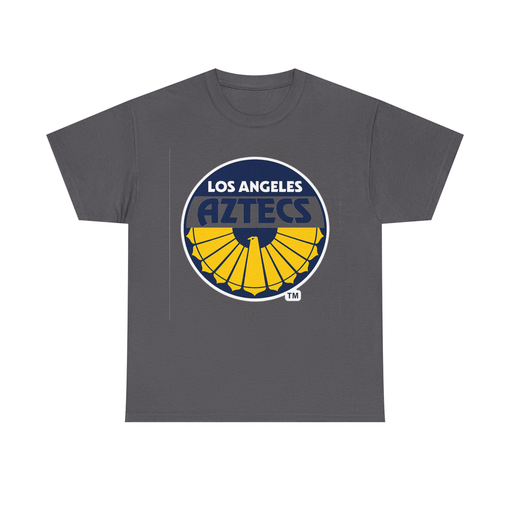 Los Angeles Aztecs Vintage Logo Cotton T-Shirt