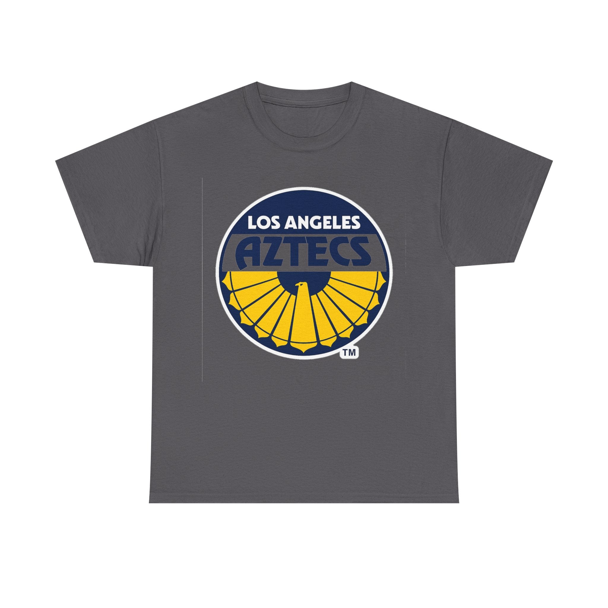 Los Angeles Aztecs Vintage Logo Cotton T-Shirt