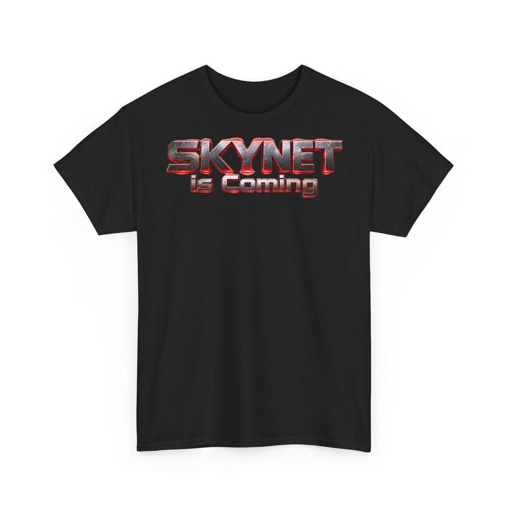 Skynet Is Coming T‑Shirt — 'AI Will Destroy the World' Apocalyptic Graphic Tee