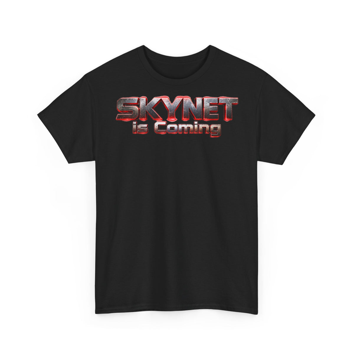 Skynet Is Coming T‑Shirt — 'AI Will Destroy the World' Apocalyptic Graphic Tee