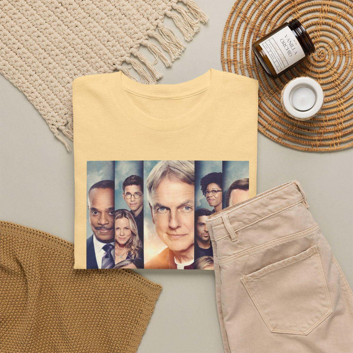 NCIS Cast Graphic Inspired Cotton T-Shirt