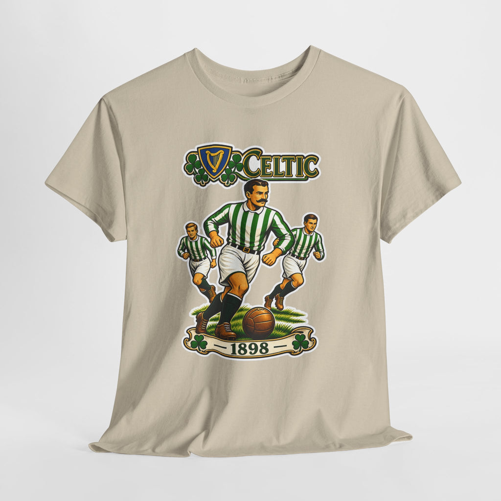 Celtic Football Retro Players Tee — 1898 Vintage Soccer Shirt