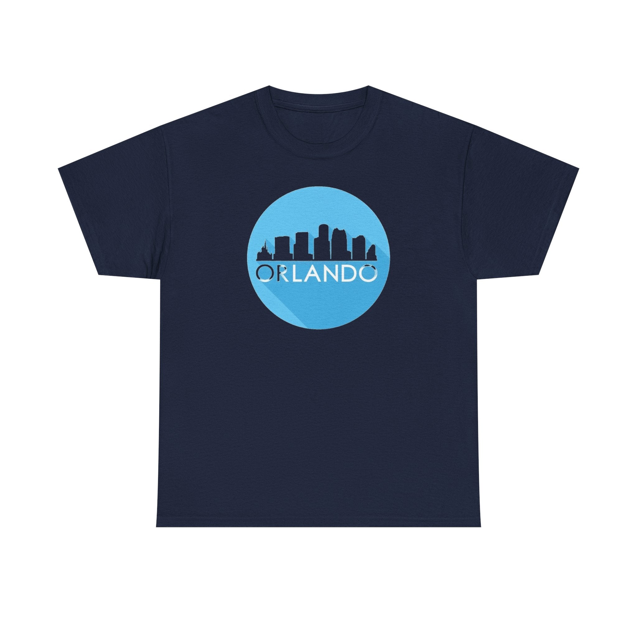 Orlando Skyline Tee — Blue Circle City Skyline T-Shirt