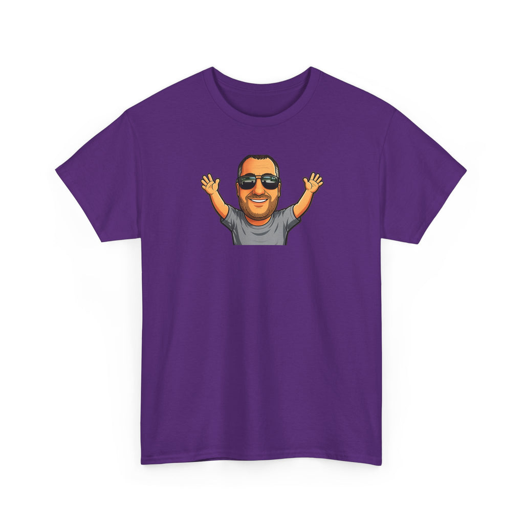 Graphic Tee — "I'll Be Back" Funny Portrait T‑Shirt