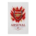 Arsenal Football Club Waffle Tea Towel — Double‑Sided Soccer Kitchen Towel