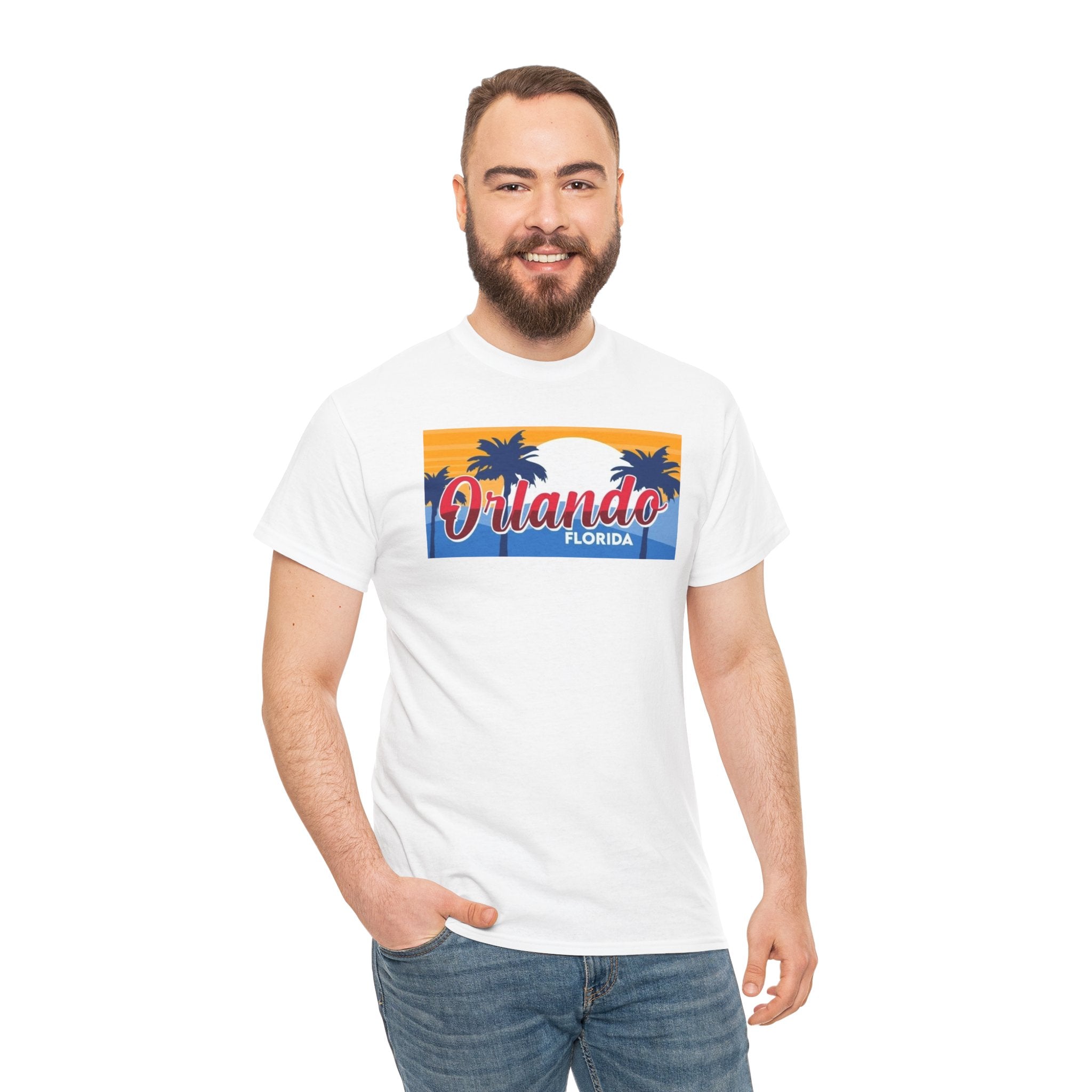 Orlando Florida Retro Sunset T-Shirt