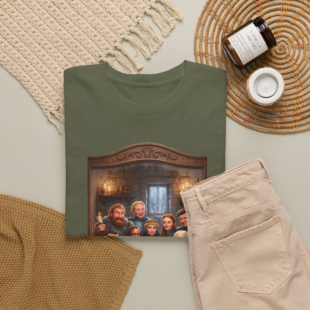 Game of Thrones Cast Portrait Inspired Cotton T-Shirt