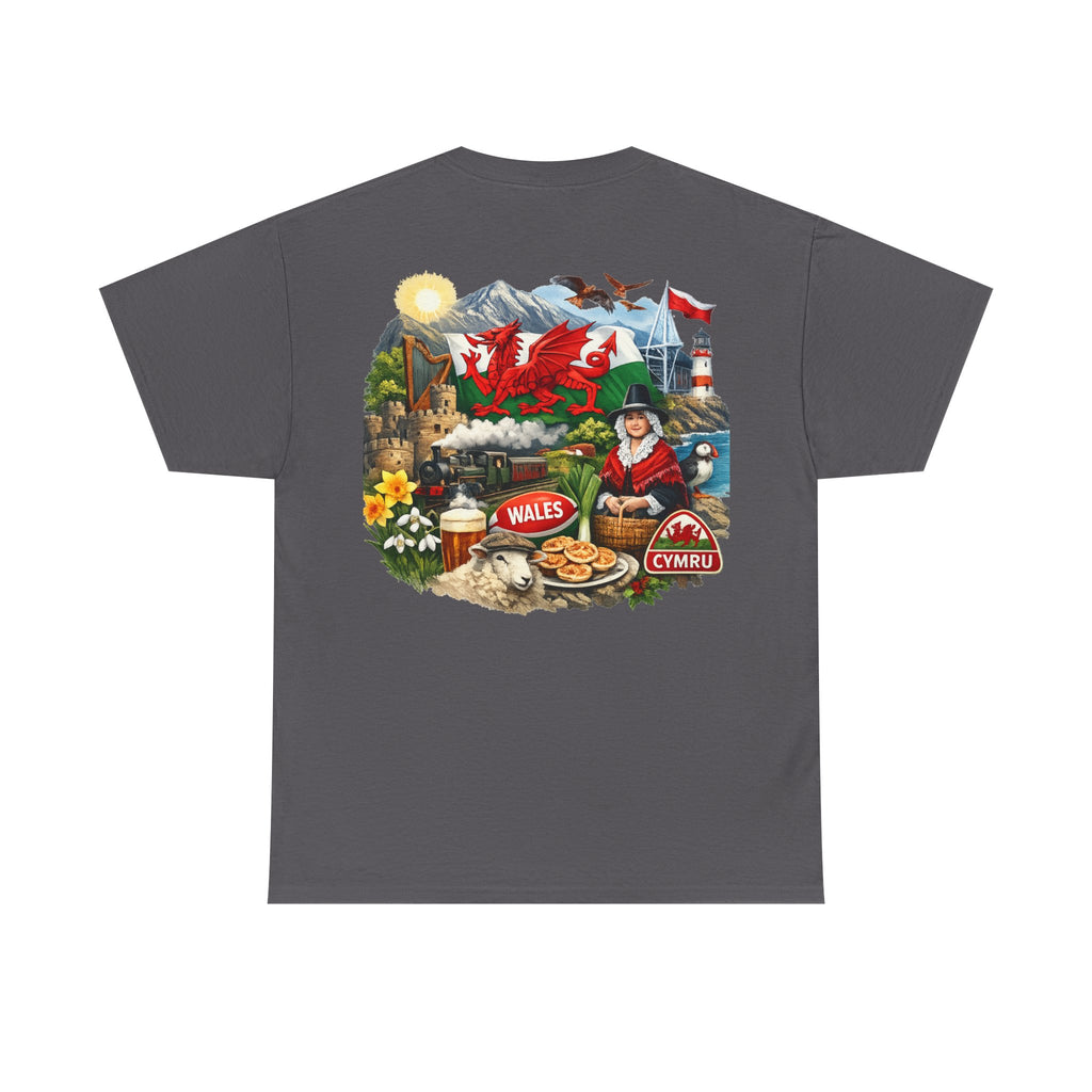 Wales Pride T-Shirt — 'Make Wales Great Again' Welsh Dragon Tee