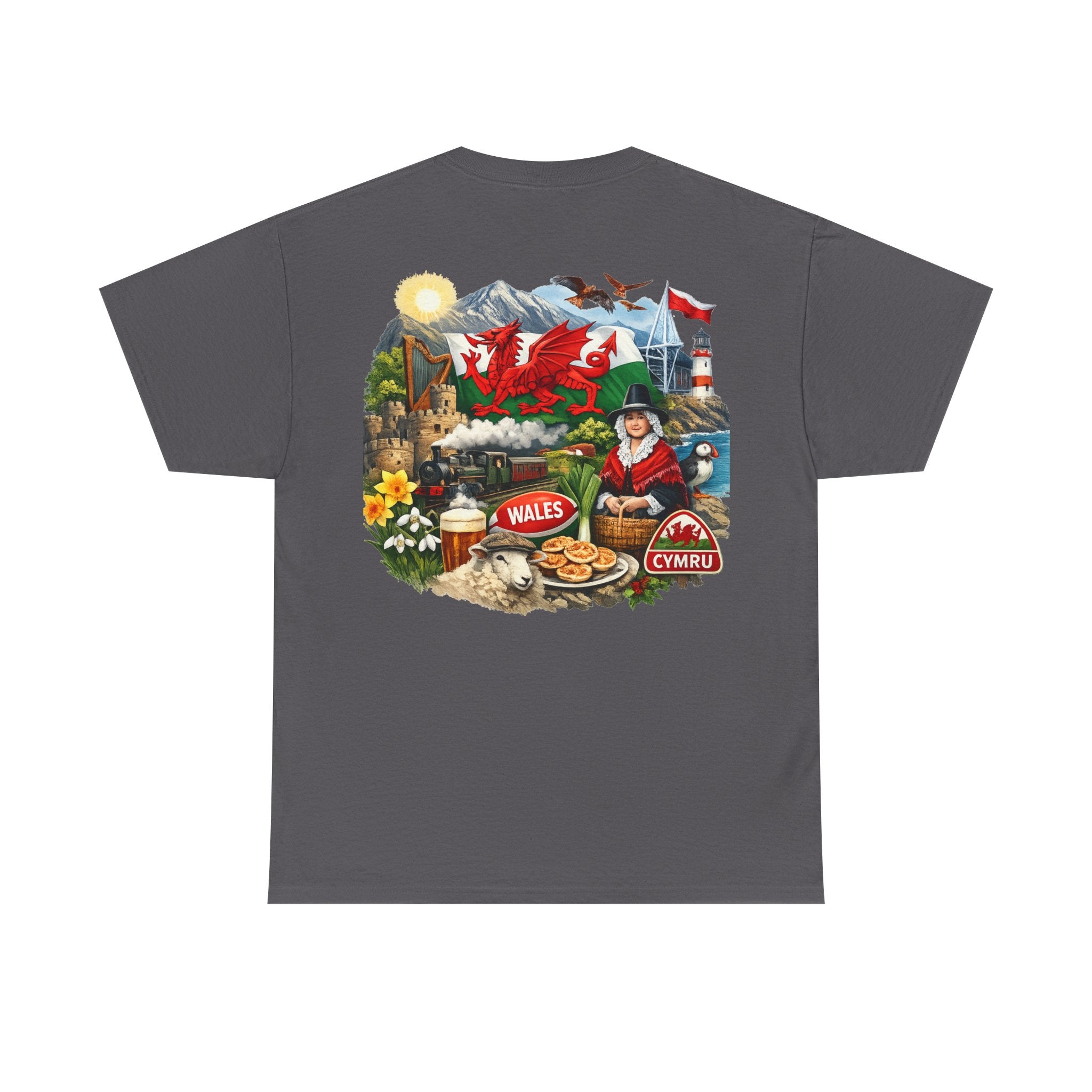Wales Pride T-Shirt — 'Make Wales Great Again' Welsh Dragon Tee