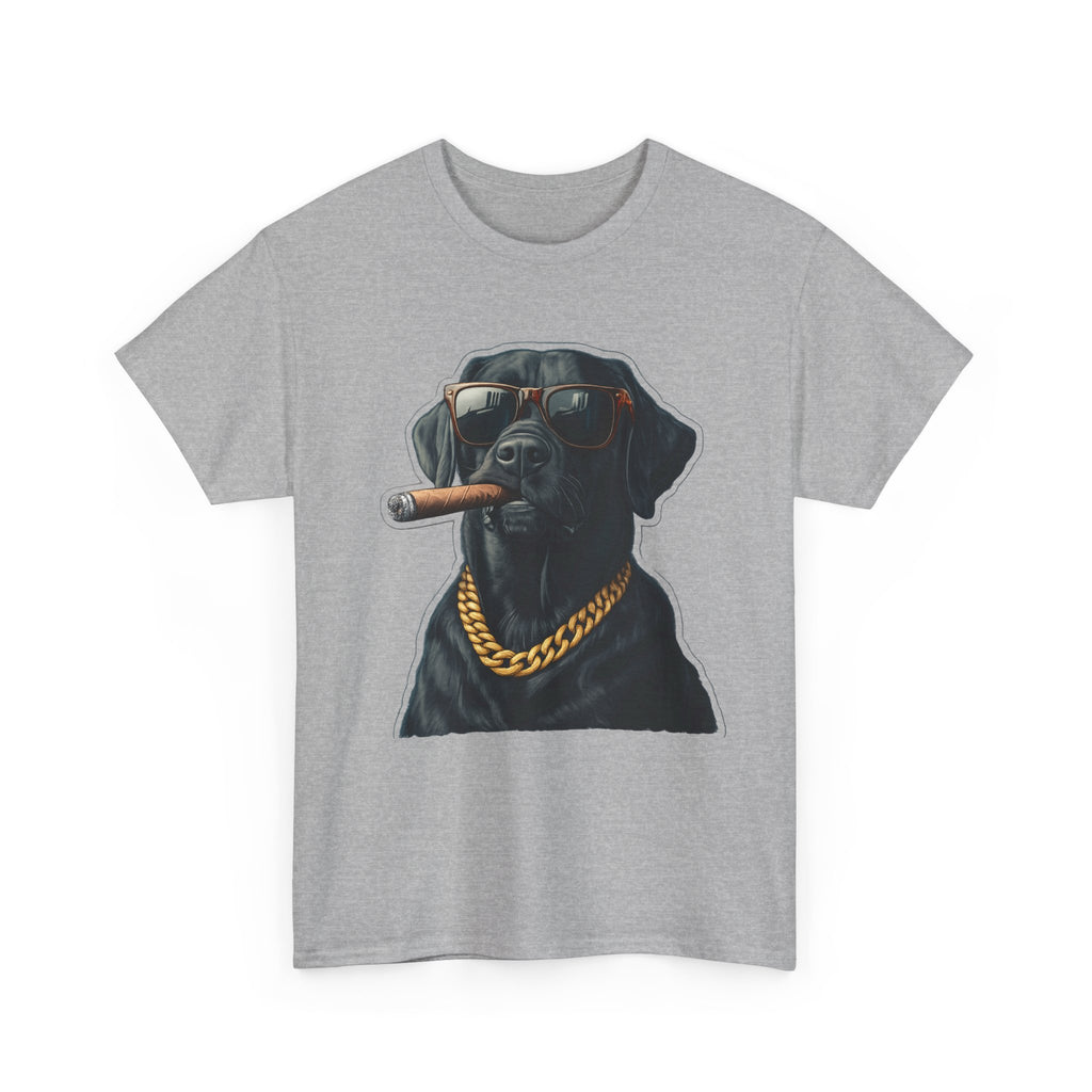 Cool Rottweiler Smoking Cigar Graphic Tee — Dog Lover Streetwear