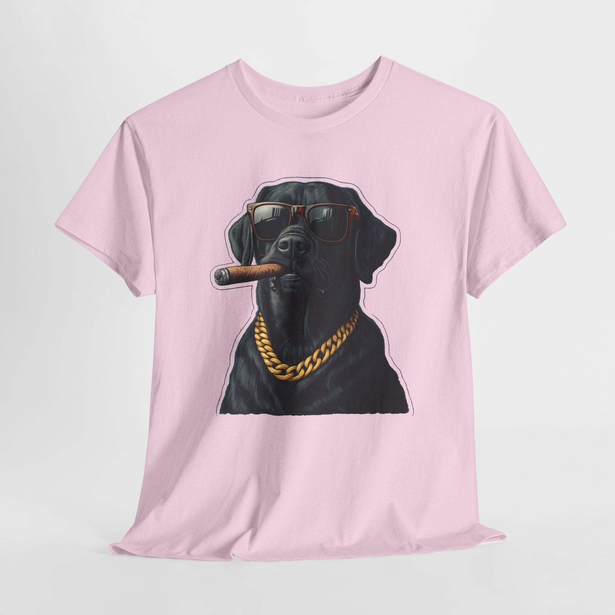 Cool Rottweiler Smoking Cigar Graphic Tee — Dog Lover Streetwear