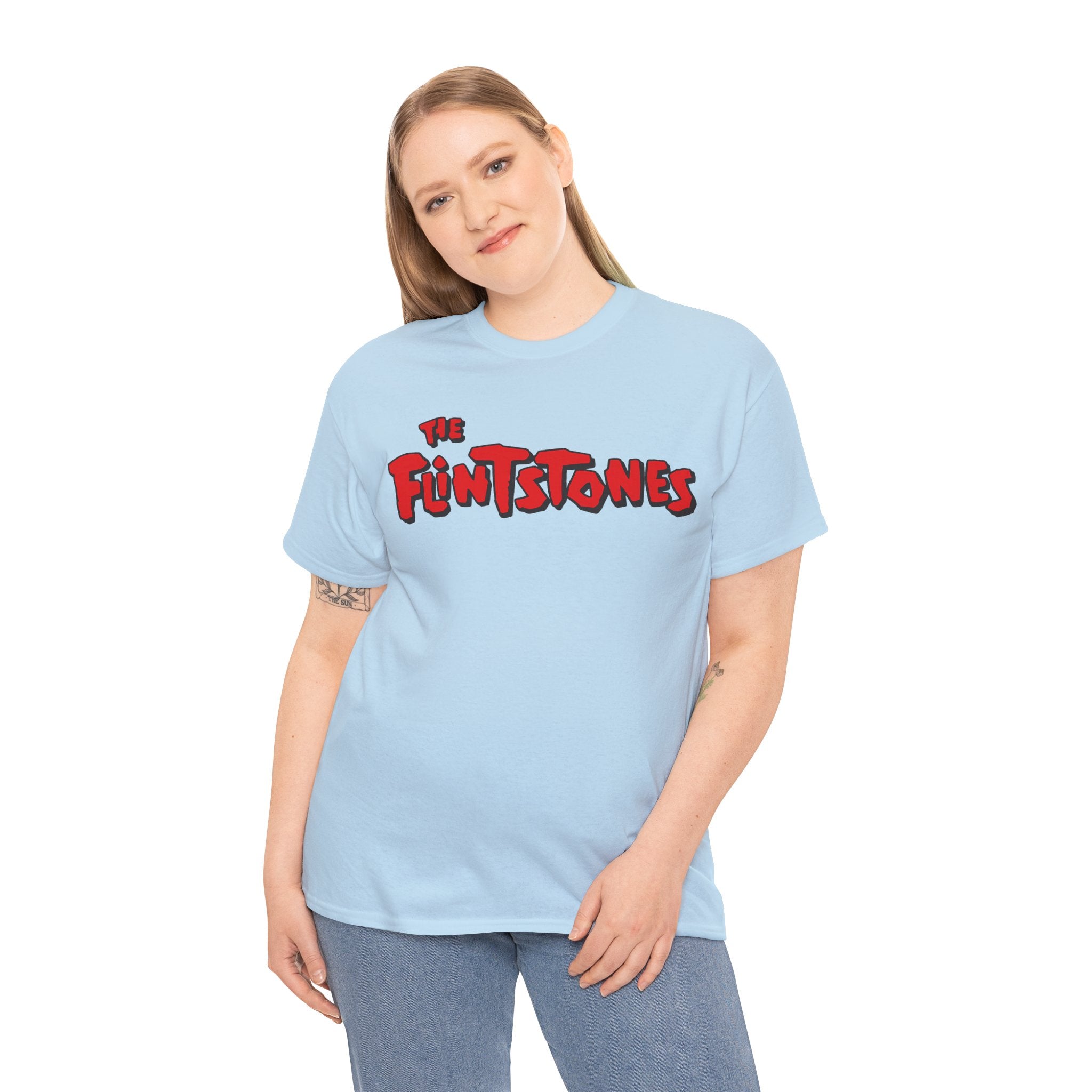 The Flintstones Logo Tee - Retro Cartoon Graphic T-Shirt
