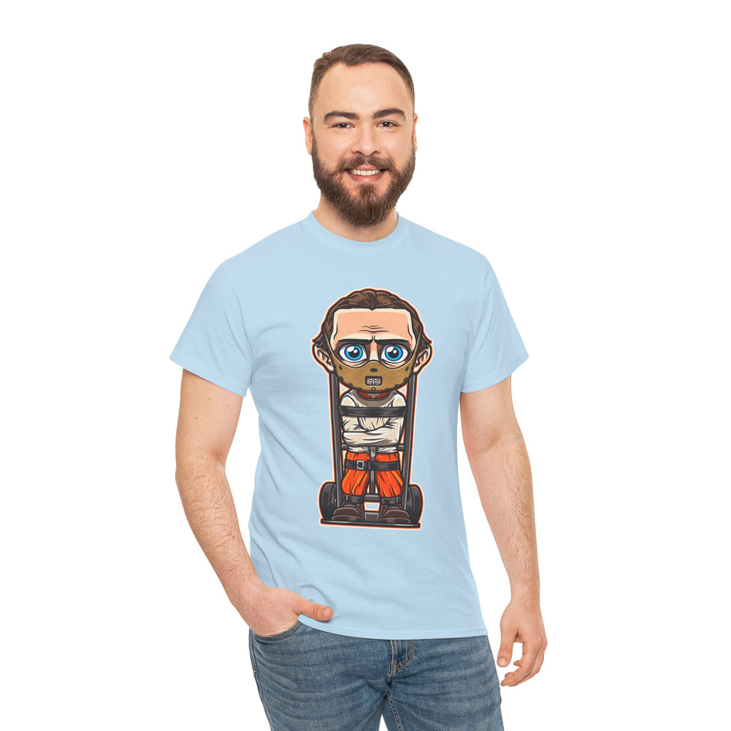 Chibi Prisoner Character Tee — Cute Cartoon Inmate Graphic T-Shirt