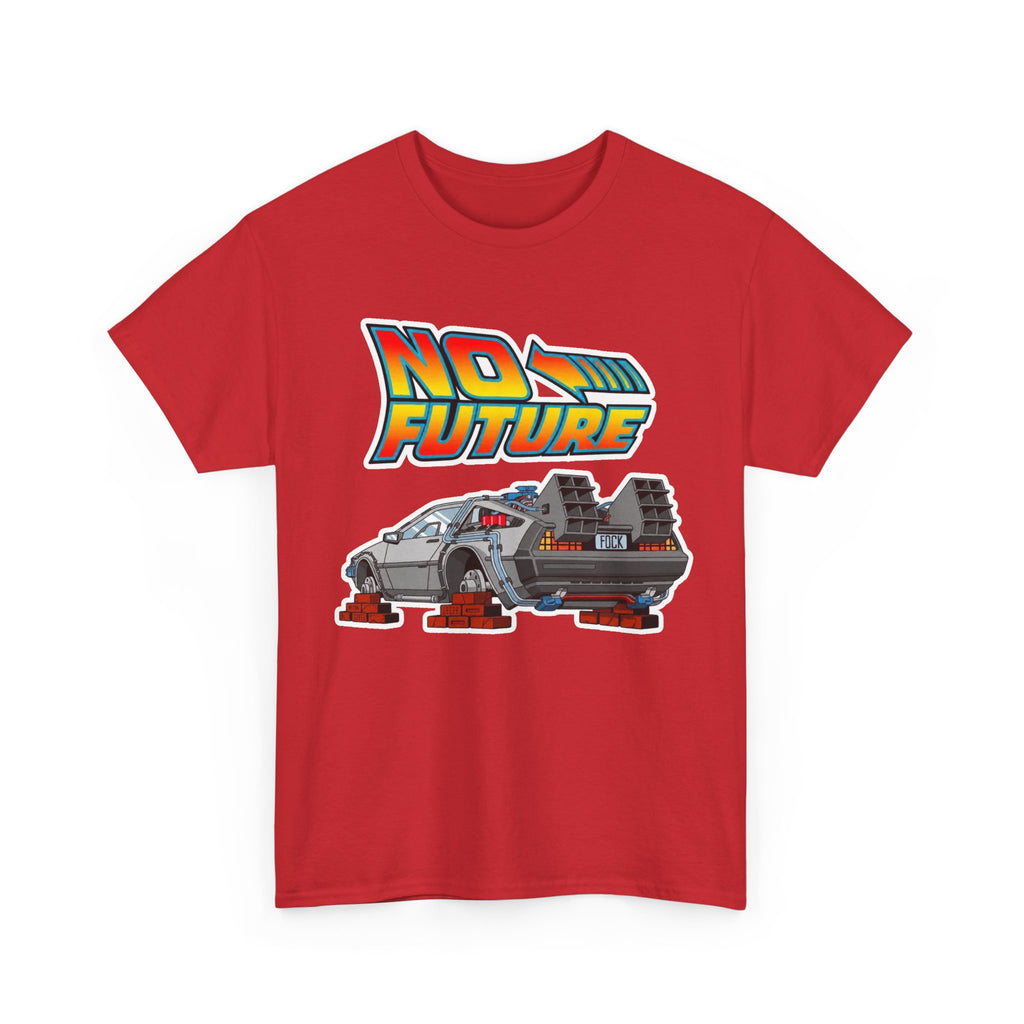 No Future DeLorean Cotton T-Shirt