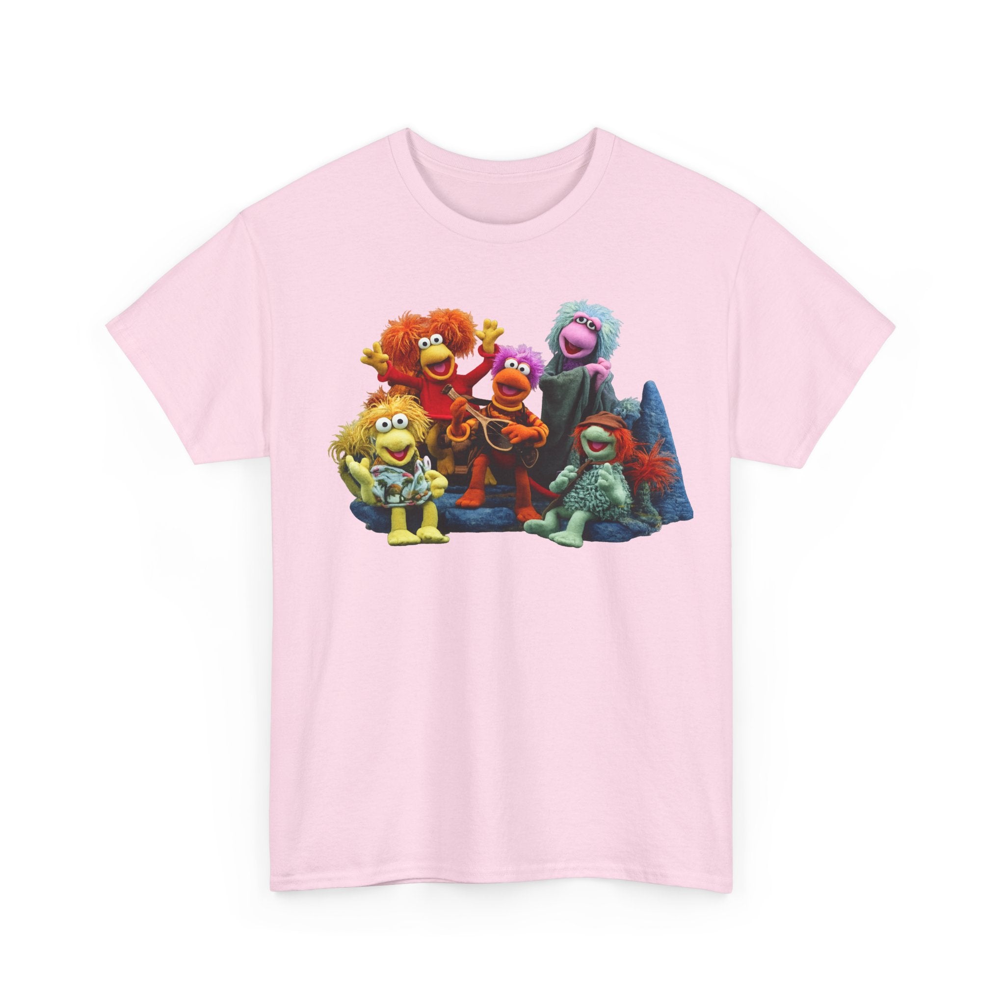 Fraggle Rock Muppet Crew Graphic Tee — Vintage Puppet Group T-Shirt