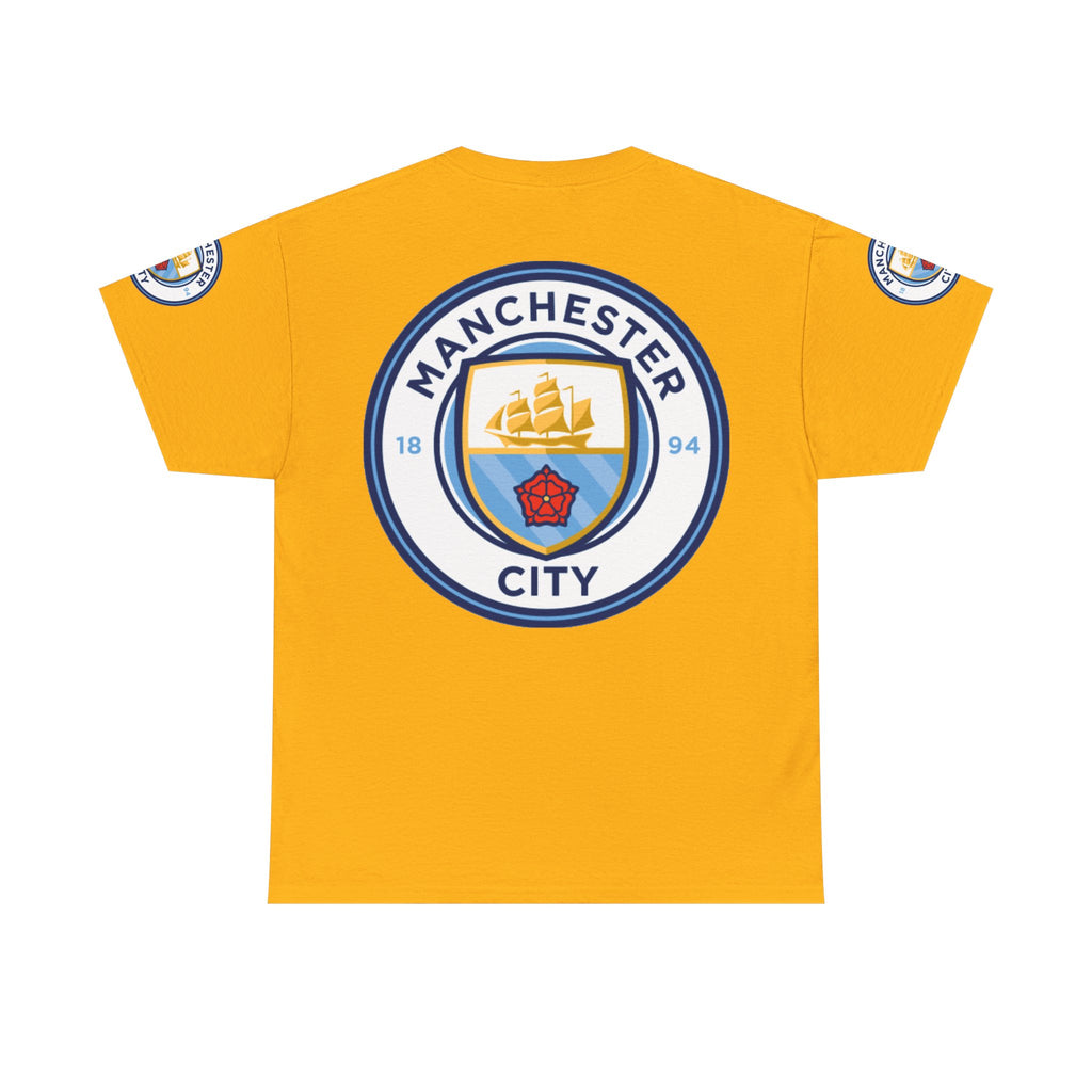 Manchester City Crest T-Shirt — Football Club Logo Tee