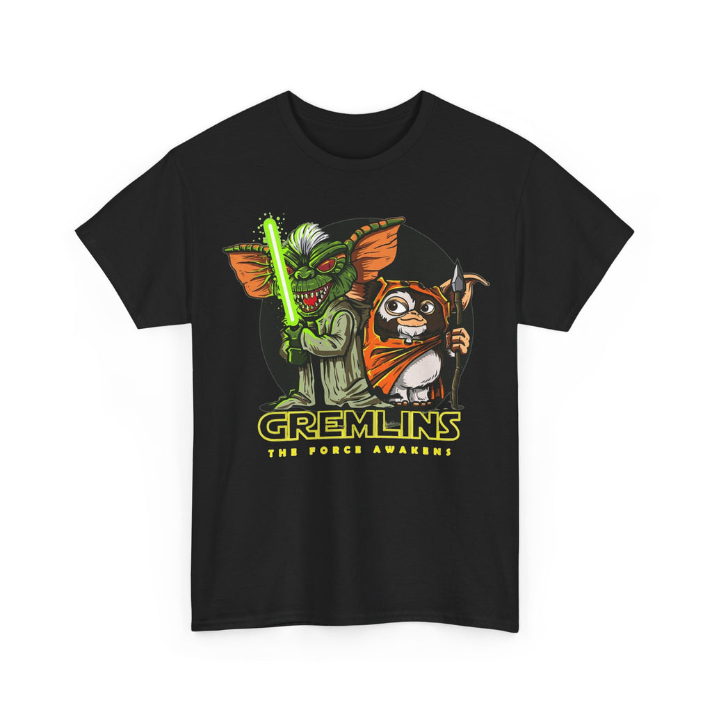 Gremlins Star Wars Parody Tee — 'The Force Awakens' Mashup T-Shirt