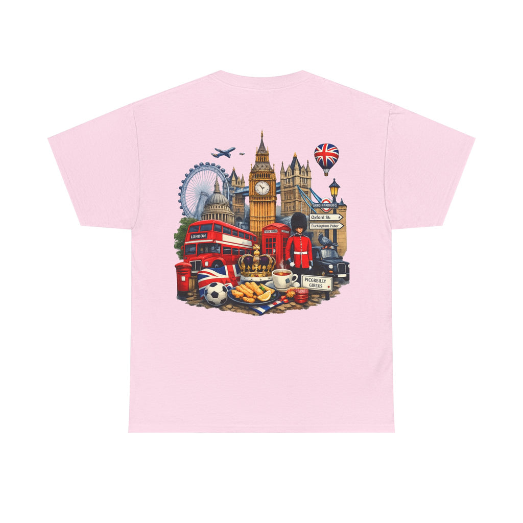 London Landmarks T‑Shirt — British Icons Collage Tee