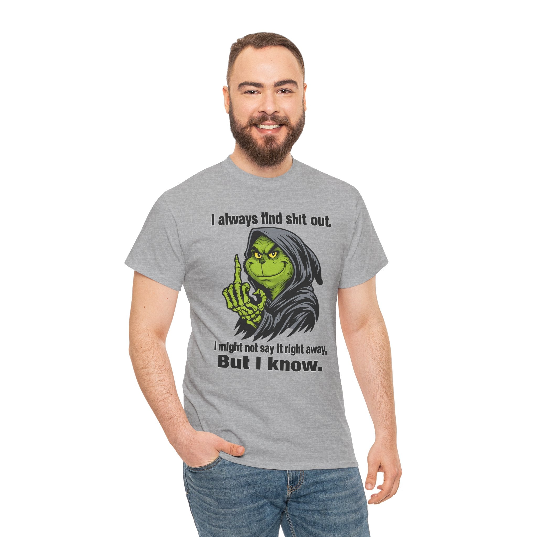 Reaper Witch Graphic Tee — "I Always Find Shit Out. I Might Not Say It Right Away, But I Know."
